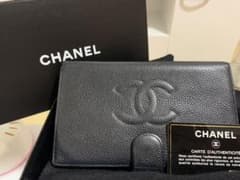 【正規品】シャネル キャビアスキン ココマーク 長財布のサムネイル