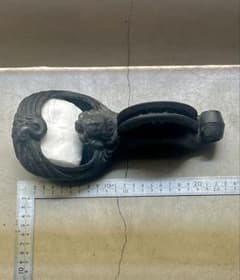 長雲　鶴亀彫刻の 墨つぼ 225/のサムネイル