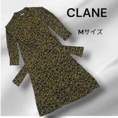 【美品✨】CLANE クラネ 花柄 ロングワンピース 長袖 シャツワンピースのサムネイル