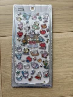 BT21 Transparent Sticker Sheet (1 sheet)