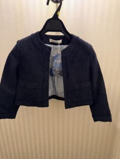 新品　familiar キッズ ジャケット ネイビー 120