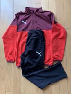 [サイズ150]プーマ 裏起毛 ジャージ上下セットのサムネイル