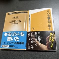 うつを鍼灸で治す 斎藤剛雄 はり100本 竹村文近 2冊セットのサムネイル