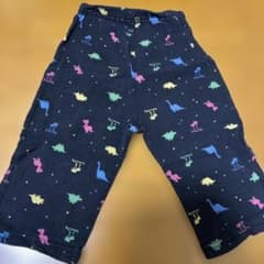 恐竜柄 リブ編み ステテコのサムネイル