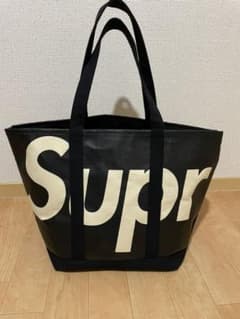 supreme トートバッグ　ブラックのサムネイル