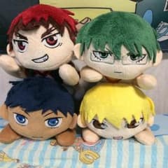 黒子のバスケぬいぐるみセットのサムネイル