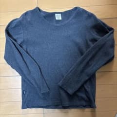 ダークグレー　avirex ロングTシャツのサムネイル