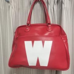 90s w&lt Wロゴ ボストンバッグ - メルカリ