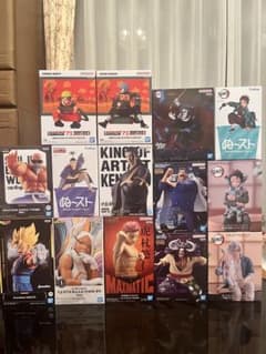 ジャンプ系 プライズフィギュア まとめ売り 14体セット(ラウンドワン