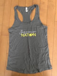 Jazzercise Nation タンクトップ グレーのサムネイル