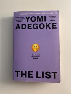 中古 The list, Yomi Adegokeのサムネイル