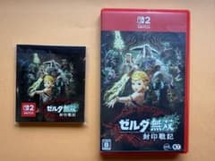 Switch2 ゼルダ無双 封印戦記 購入特典メモ帳付きのサムネイル