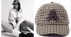 MARGINAL MAN /MONOGRAM LOGO CAP/BEIGE