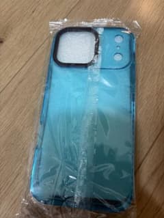 iPhone17Pro max用　ソフトケース　ディープブルー - 4