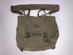 米軍実物 WW2 40s M-1936 ミュゼットバッグ キャンバス オリーブ 米軍実物 WW2 40s M-1936 ミュゼットバッグ キャンバス オリーブ