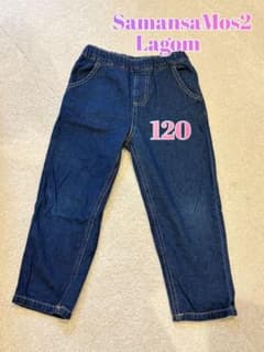 Lagom デニムブルー ロングパンツ 120のサムネイル