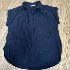 HM 黒 半袖シャツ　チュニックのサムネイル