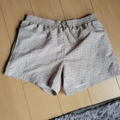 FENDI フェンディ 水着 スイムショーツ 千鳥格子 ズッカ柄 イタリア製 FENDI FFロゴ ズッカ柄 ショートパンツ 水着 短パン 46 - メルカリ