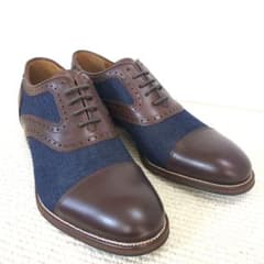 【極美品】キャサリンハムネットロンドン 異素材コンビ サドルシューズ 31714 極美品】キャサリンハムネットロンドン 異素材コンビ サドルシューズ