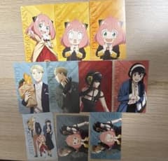 SPY FAMILY POP UP SHOP Bonus Card Set (10 cards)