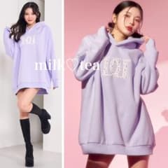 新品タグ付き ダーリッチ パールスプリングフーディー ラベンダー パープル