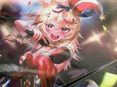 ホロライブ　プレイマット　尾丸ポルカ　ぱる家 ホロライブ 尾丸ポルカ プレイマット 混沌の女神様の通販 mid