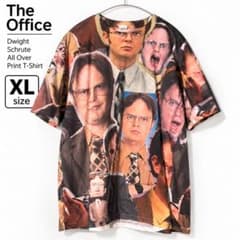 THE OFFICE ドワイト 総柄 Tシャツ XLのサムネイル