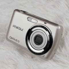 【単3電池で動く平成レトロなコンデジ】PENTAX optio E70 動作品 美品 PENTAX Optio E70 乾電池 レトロ オールドコンデジ - メルカリ
