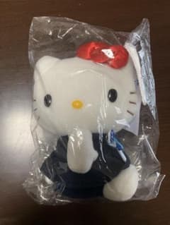 【非売品】未開封 日本旅行 ハローキティぬいぐるみ＆ハンドタオルのサムネイル