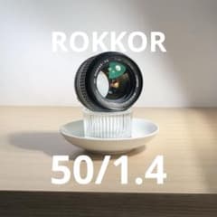 MINOLTA mc ROKKOR PG 50mm f1.4
