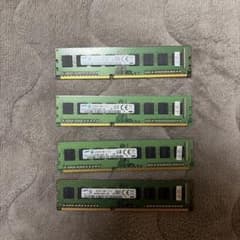 Samsung DDR3 4GB メモリ 4枚セットのサムネイル