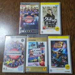 PSP ゲームソフト5枚セット - メルカリ