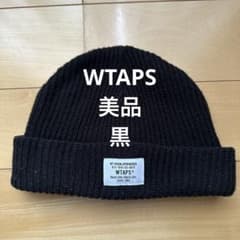 美品】WTAPS BEANIE 02 BLACK ニット帽 ビーニー 黒 - メルカリ