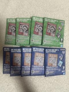 ONE PIECE 아크릴 블록 매력 9 개 세트 싹 료