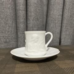 リチャードジノリ　アイリス　デミタス カップ＆ソーサー ジノリ デミタス アイリス カップ ソーサー 1客 リチャードジノリ
