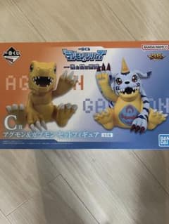 一番くじ デジモンシリーズ C賞 アグモン＆ガブモン セットフィギュア