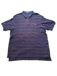 Polo by Ralph Lauren ポロシャツ ボーダー ネイビーのサムネイル