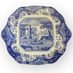 spode スポード ブルーイタリアン BBプレート 角皿 大皿 - メルカリ