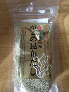 北海道産がごめ昆布　顆粒だしのサムネイル