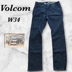 Volcom ボルコム Nova W34 ストレートジーンズ メンズ - メルカリ