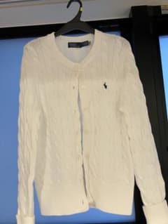 POLO RALPH LAUREN ニットカーディガン ホワイトのサムネイル
