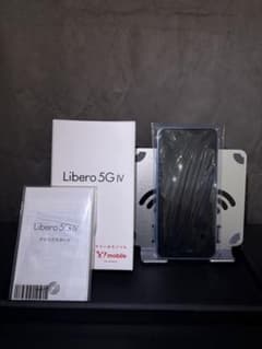 Libero 5G IV 128GB ブルー新品同様 動作確認済み箱・説明書付き