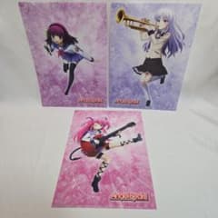 Angel Beats! クリアファイル 3種セット 仲村ゆり/天使/ユイ - メルカリ
