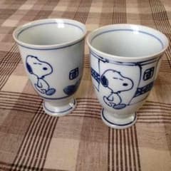 スヌーピー湯のみ 2個セットのサムネイル
