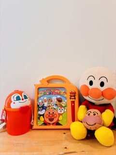 アンパンマンことばずかんDX 知育玩具・ぬいぐるみ・ポップコーンケースまとめ売りのサムネイル