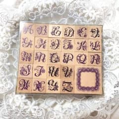 東京アンティーク　アルファベット　スタンプのサムネイル
