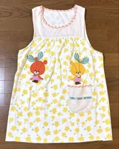 SALE⭐︎【くまのがっこう】ルル　ロロ　エプロン　保育士　※美品※ 2枚組のサムネイル