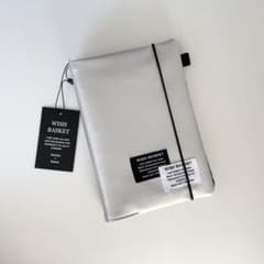 早い者勝ち 韓国 バインダー カバー 貯金 現金管理 シルバー 黒