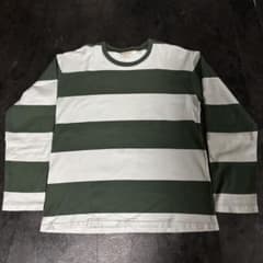 トップス BUTCHER PRODUCTS WIDE BORDER green/white BUTCHER PRODUCTS WIDE BORDER green/white | Mercari