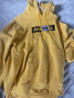NIKE JUST DO IT. イエローパーカー Mのサムネイル
